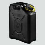 12018Y Scepter jerry can (military fuel can) 20L Black / Yellow strap notes DIESEL