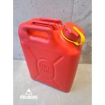 06092Y Scepter jerry can (military fuel can) 20L Red / Yellow strap notes DIESEL